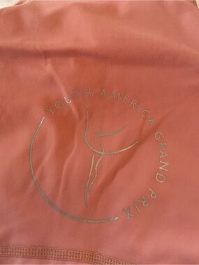 YAGP Zip Up Jacket, EUC, Peach Color, Size S